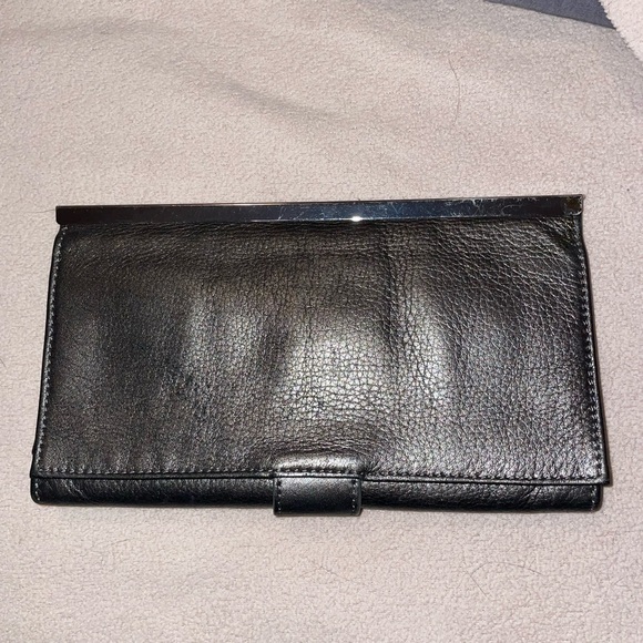 Large genuine leather wallet - Picture 3 of 4